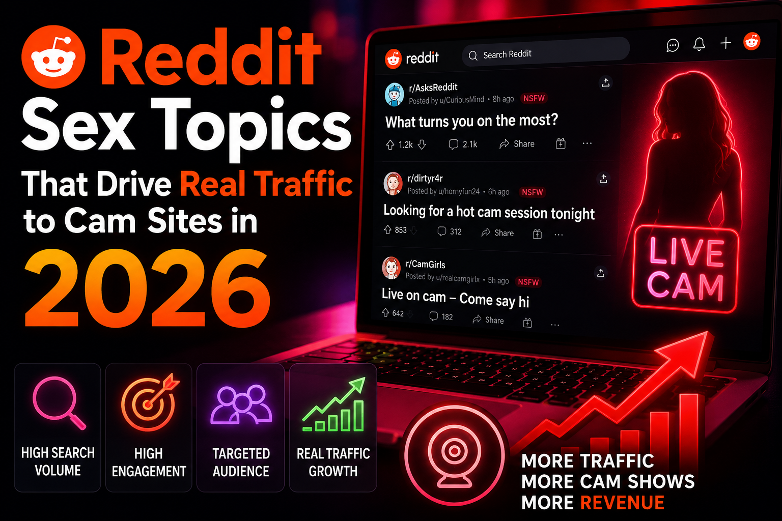 Reddit Sex Topics That Drive Real Traffic to Cam Sites in 2026