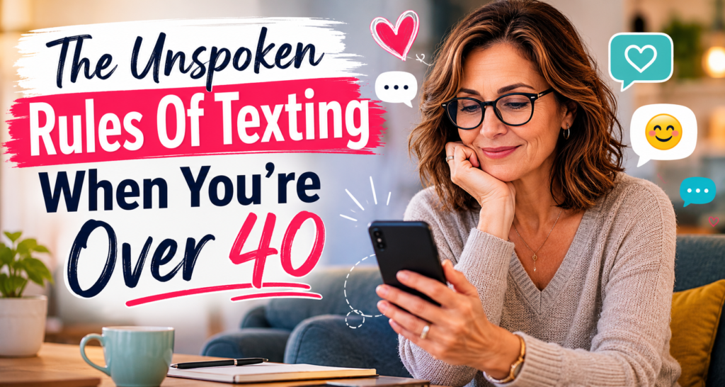The Unspoken Rules Of Texting When You're Over 40 - Flirtbate