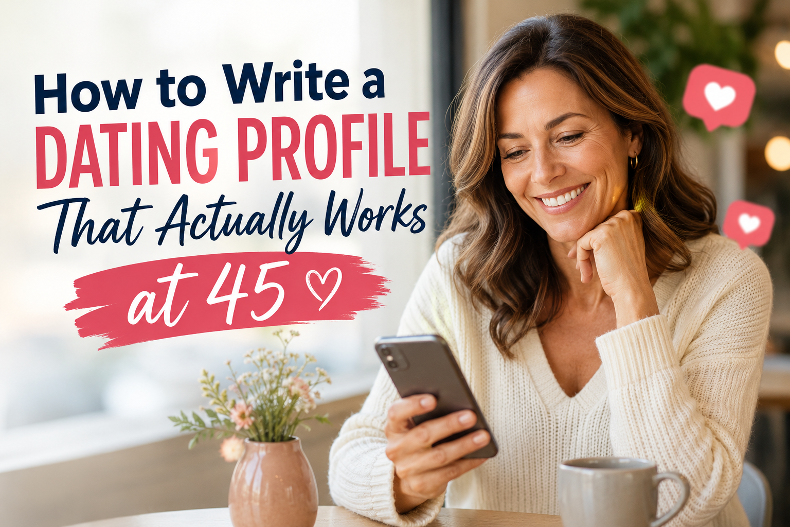 How to Write a Dating Profile That Actually Works at 45